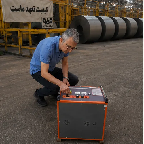 عیب‌یاب کابل HV Discover مدل PG32 — فولاد مبارکه اصفهان — 4