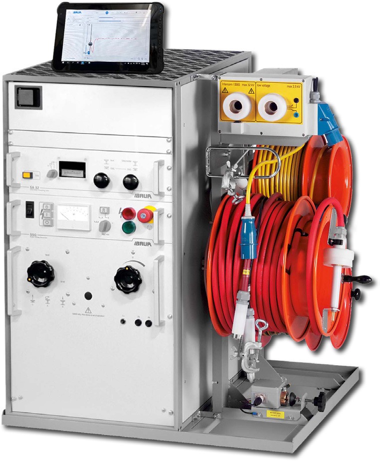 مکان یابی خطای کابل فشرده Syscompact 400