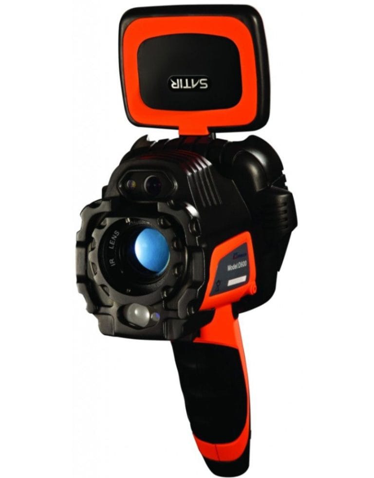 دوربین حرارتی دستی SATIR D600 با لنز بزرگ و نمایشگر عمودی، تجهیزات بازرسی مادون قرمز.