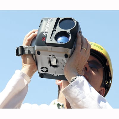 دوربین تصویربرداری کرونا و تخلیه جزئی CoroCAM 8، بازرسی از راه دور خطوط انتقال برق فشار قوی، تشخیص تخلیههای UV