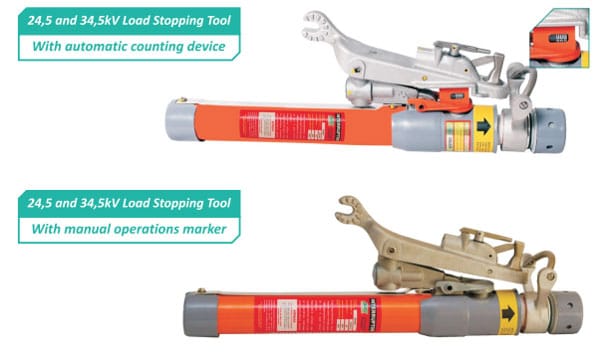 ابزار قطع بار (Load Switching Tool) ۲۴.۵kV و ۳۴.۵kV با شمارنده اتوماتیک، جداکننده زیر بار فیوز کات اوت، Solucao 34