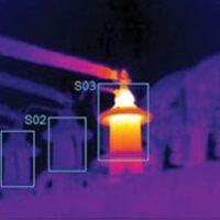 تشخیص پدیده کرونا (UV) در بوشینگ مقره پست فشار قوی با بهترین دوربین کرونا، عیبیابی پیشگیرانه.